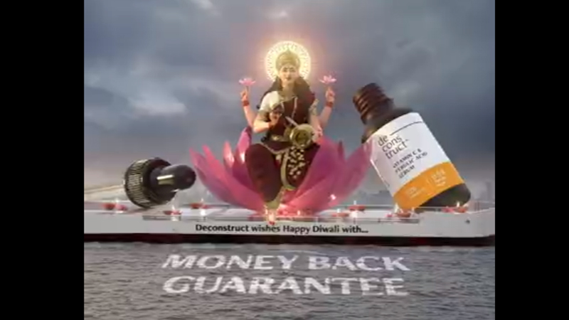 Deconstruct’s rendition of Lakshmi ji lights up Mumbai’s Marine Drive