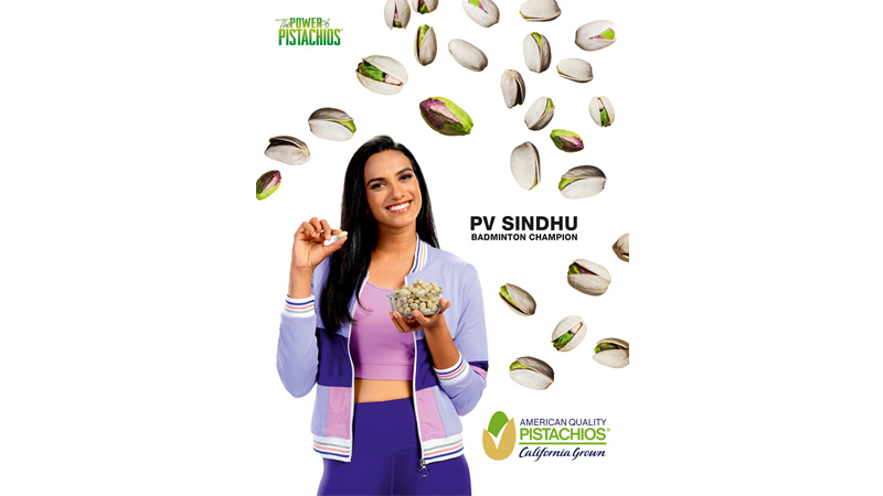 American Pistachios Growers onboards PV Sindhu as brand ambassador