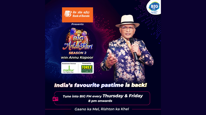 BIG FM returns with Season 2 of BIG Antakshari hosted by Annu Kapoor