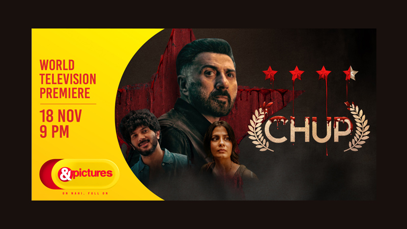 Witness the world TV premiere of Sunny Deol’s “Chup” on &pictures