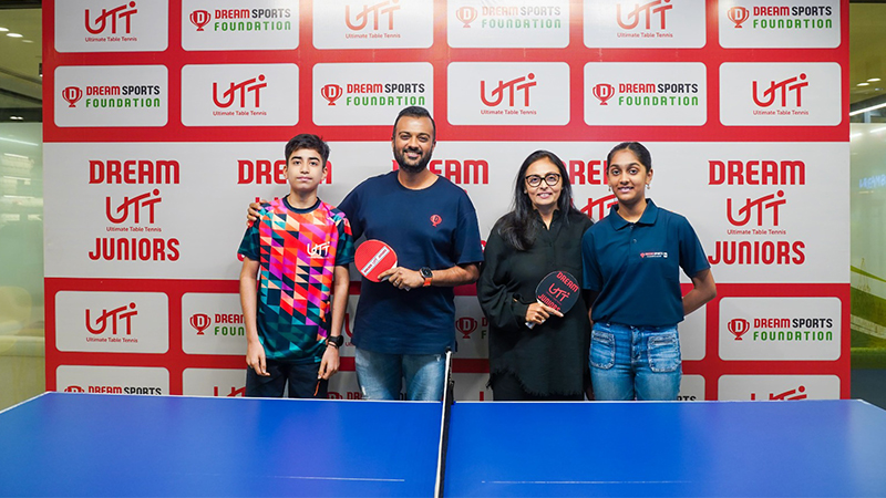 Dream Sports Foundation and UTT team up to serve India’s next table tennis champs