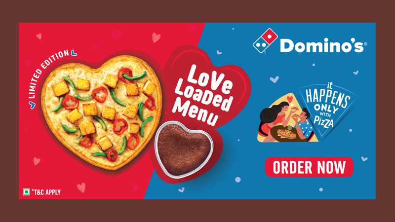 Domino’s launches ‘Love Loaded Menu’ for Valentine’s Day