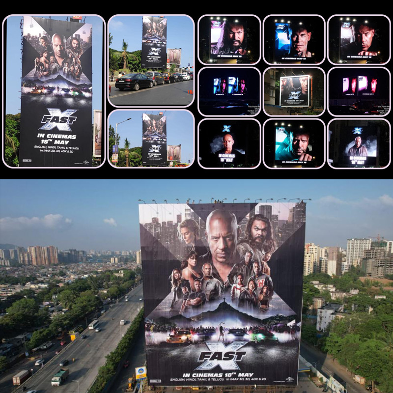 Fast X excels globally, from billboards to supercar food delivery