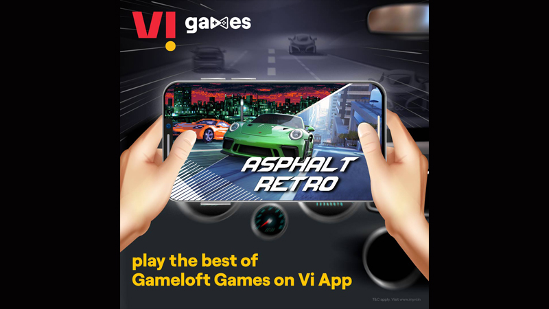 Vi partners with Gameloft for premium hyper-casual games