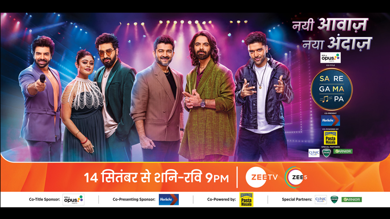Zee TV’s Birla Opus Paints Sa Re Ga Ma Pa embarks on a new journey with fresh voices