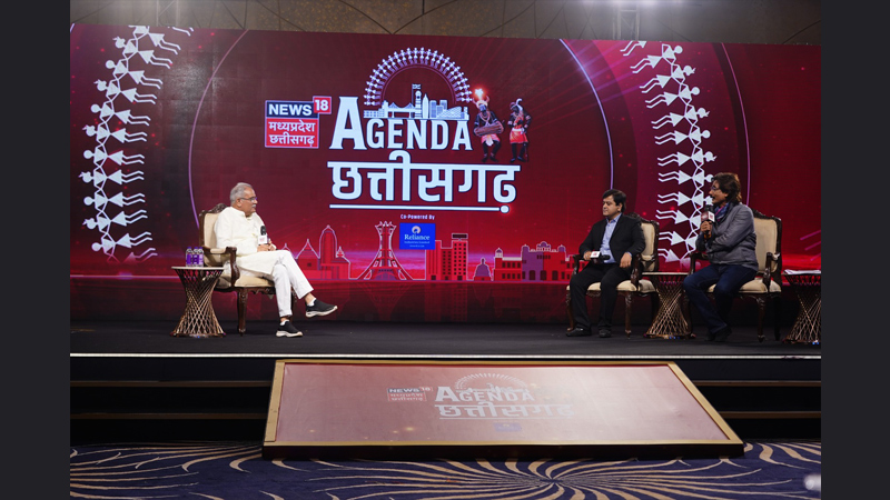CM Bhupesh Baghel addresses News18’s ‘Agenda Chhattisgarh’ summit
