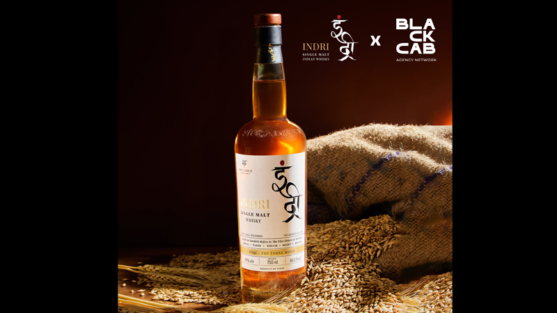 Indri Single Malt Whisky joins forces with BlackCab for 360° brand excellence