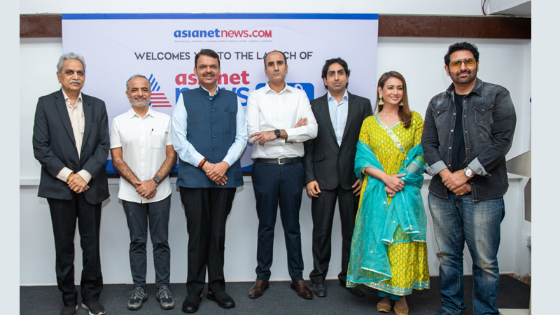 Asianet News Digital launches Marathi platform in Mumbai in the presence of Hon. Dy. CM Devendra Fadnavis