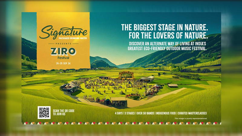 Signature Packaged Drinking Water presents Ziro Festival 2024