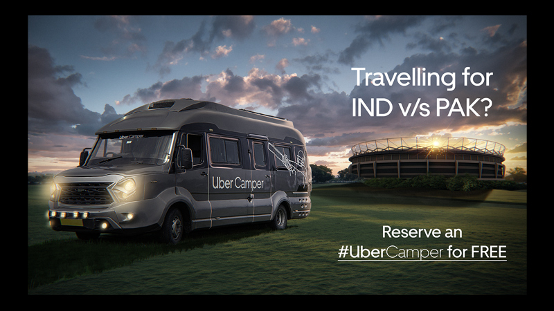 Uber Camper to save the day for Ind vs Pak cricket fans