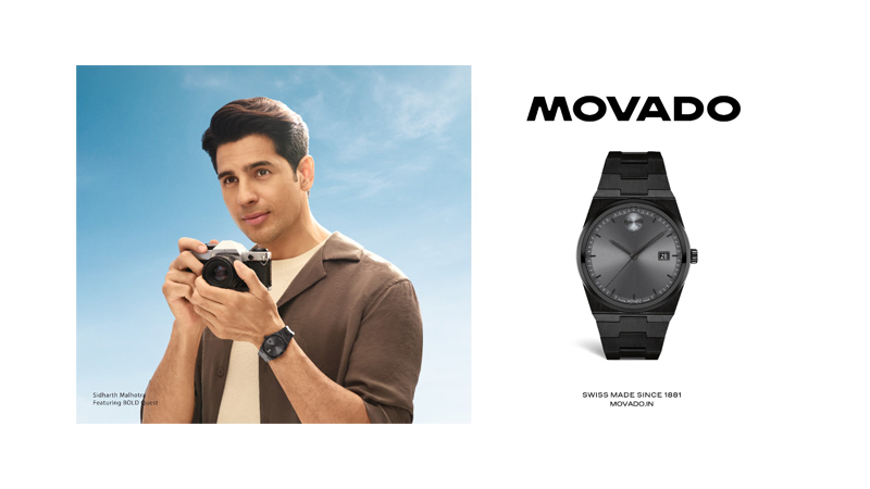 Movado India launches BOLD Quest Collection with a campaign film featuring Sidharth Malhotra