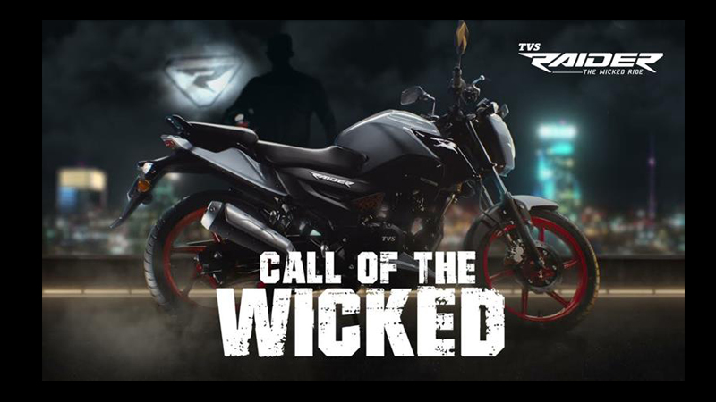 TVS Raider invites bikers to experience ‘Call of the Wicked’