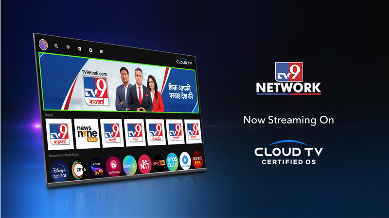 TV9 Network partners with Cloud TV
