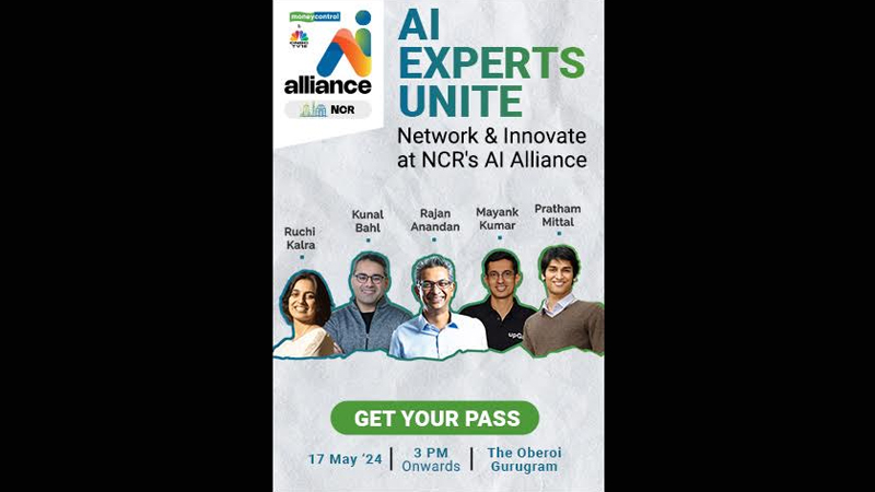 Moneycontrol and CNBC-TV18’s AI alliance comes to the National Capital Region on 17 May