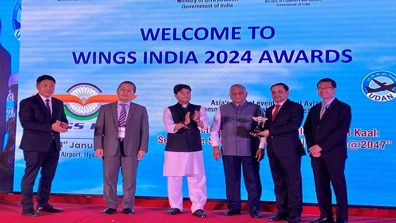 AISATS wins ‘Best Innovation Champion Service Provider Award’ at Wings India 2024
