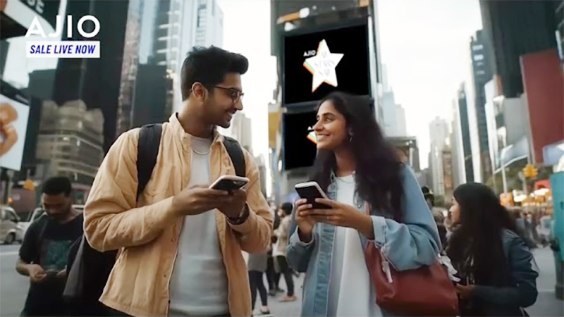 Ajio crashes prices and breaks barriers with AI-generated ad campaign