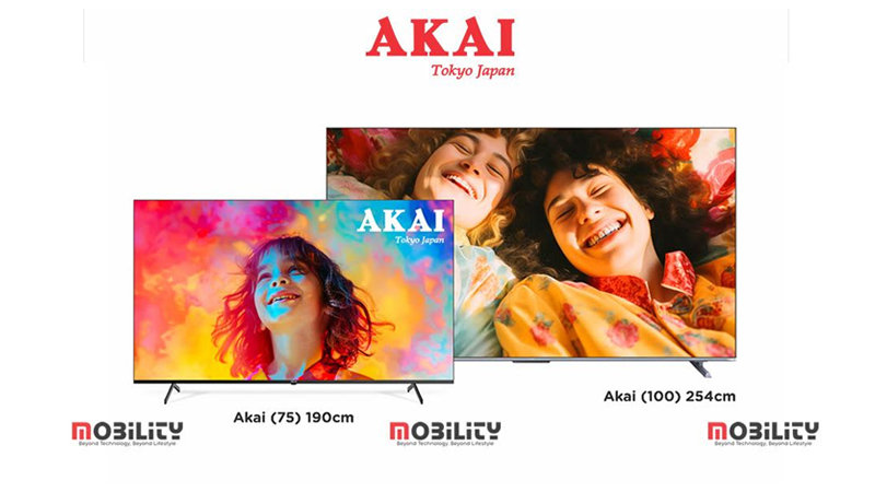 AKAI India launches flagship 100 and 75 inch Google TV range