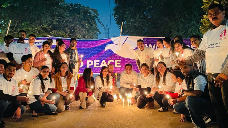 ARTH launches ‘World Peace is Out of stock’ campaign on Humans Rights Day
