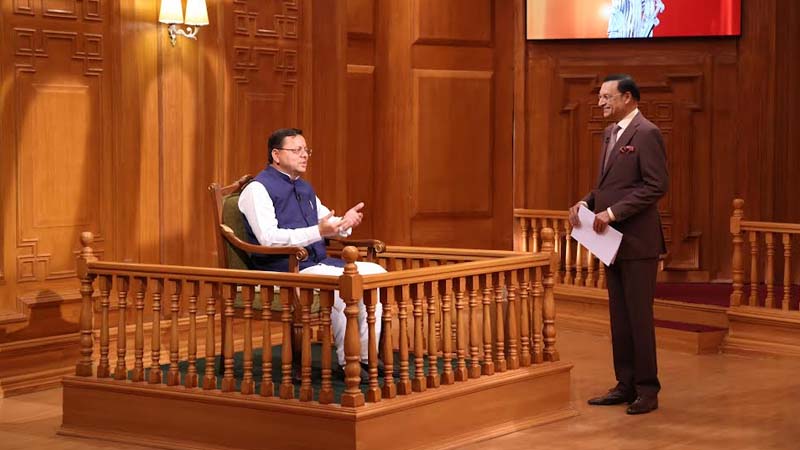 Pushkar Singh Dhami in Aap Ki Adalat: “Police will not harass live-in couples under UCC law”