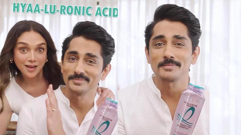 Aditi Rao Hydari and Siddharth Star in L’Oréal Paris’ latest digital campaign