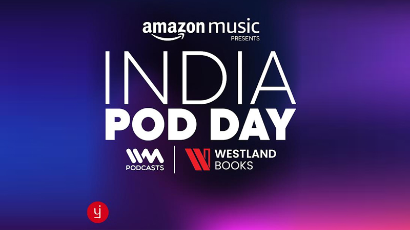 Amazon Music presents India Pod Day, hosted by IVM Podcasts and Westland Books