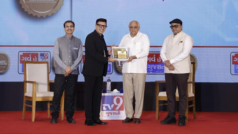 Amit Badlani earns green glory from Gujarat CM