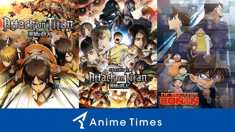 “ATTACK ON TITAN” & “Detective Conan” now available on Anime Times through Prime Video Channels