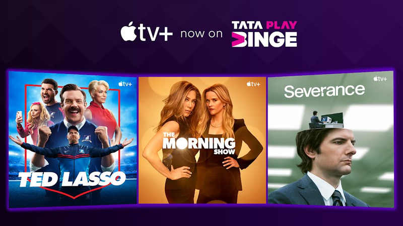 Apple TV+ is now available on Tata Play Binge