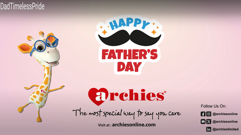 Archies launches heartwarming digital campaign #DadTimelessPride