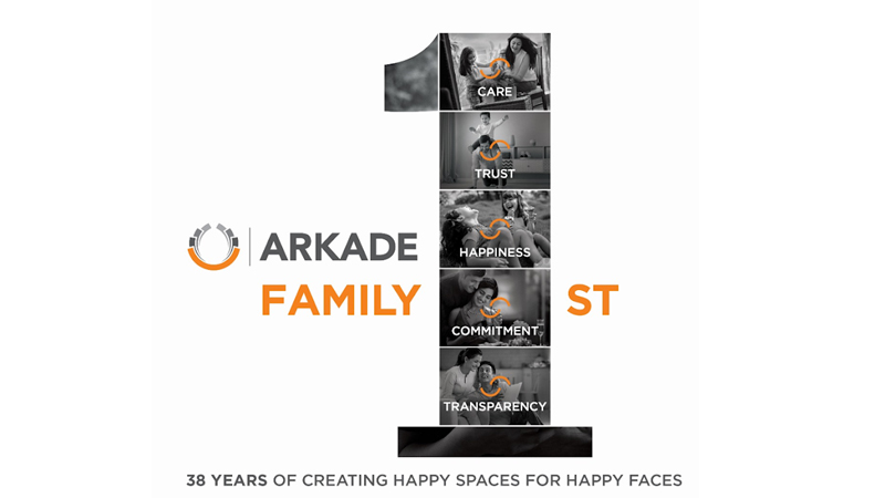 Arkade Developers launches #FamilyFirst campaign