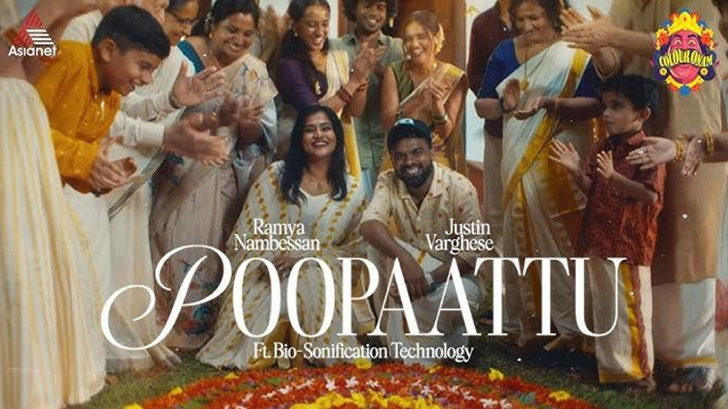 Asianet strikes a floral chord with world’s first Poopaattu for Onam