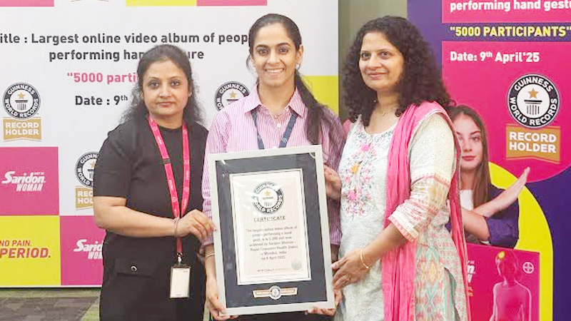 Boomlet and Saridon set Guinness record with No Pain Period campaign