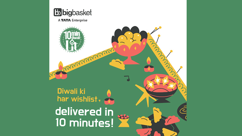 bigbasket & Spotify partner to make Diwali more lit