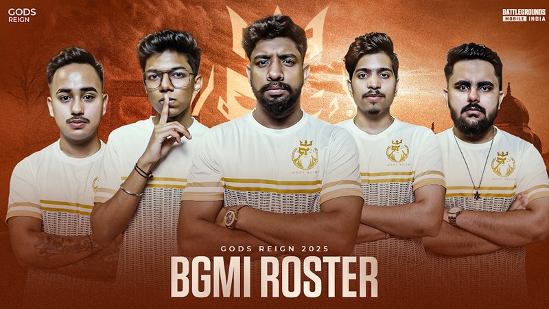 Gladiators Esports acquires Gods Reign, unites India’s top BGMI players