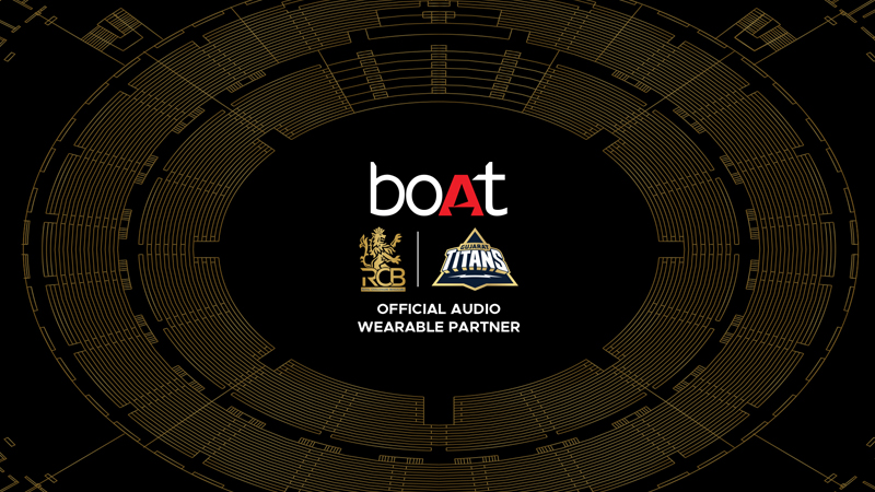 Boat amplifies T20 excitement as official audio partner for RCB and GT