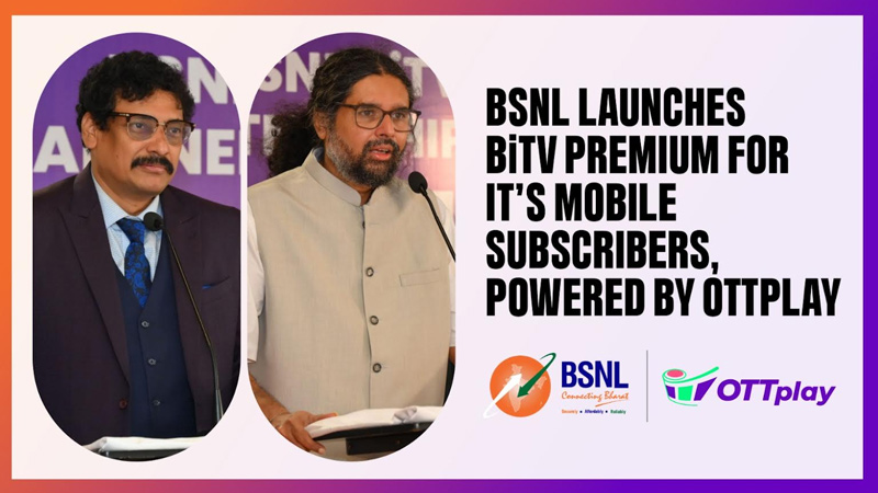 BSNL dials up drama with OTTplay packs and 300 plus live TV channels