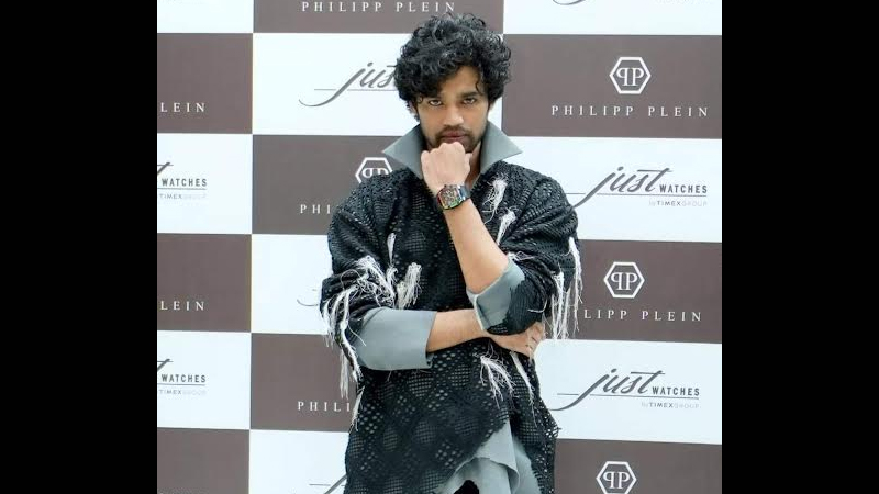 Babil Khan unveils Philipp Plein watches exclusive collection