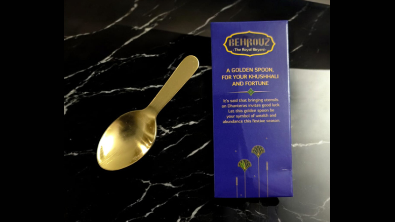 Behrouz Biryani stirs up festive cheer with return of the Golden Spoon