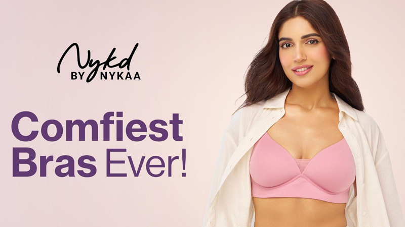 Bhumi Pednekar stars in Nykd by Nykaa’s latest flight-themed campaign for comfiest bras