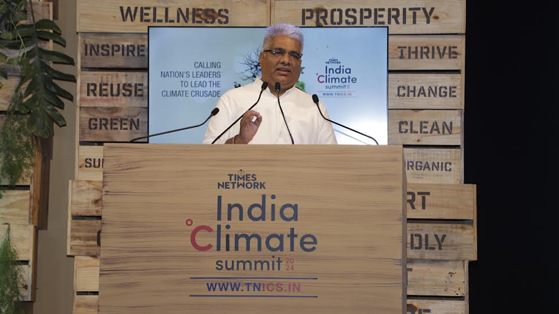 Bhupender Yadav, climate minister speaks at Times Network’s India Climate Summit