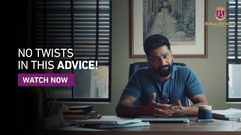 Birla Estates launches ‘Real Advice’ campaign with Vicky Kaushal