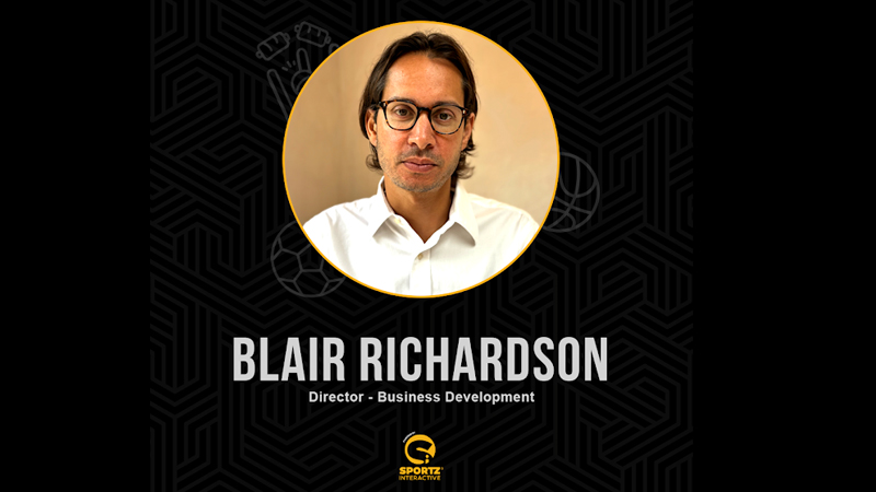 Sportz Interactive scores Blair Richardson to lead UK and Europe drive