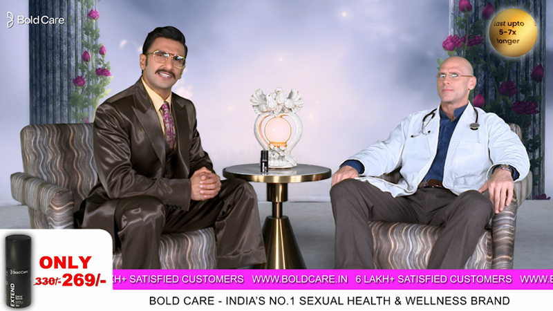 Ranveer Singh and Bold Care’s teleshopping parody promotes ongoing #TakeBoldCareOfHer initiative