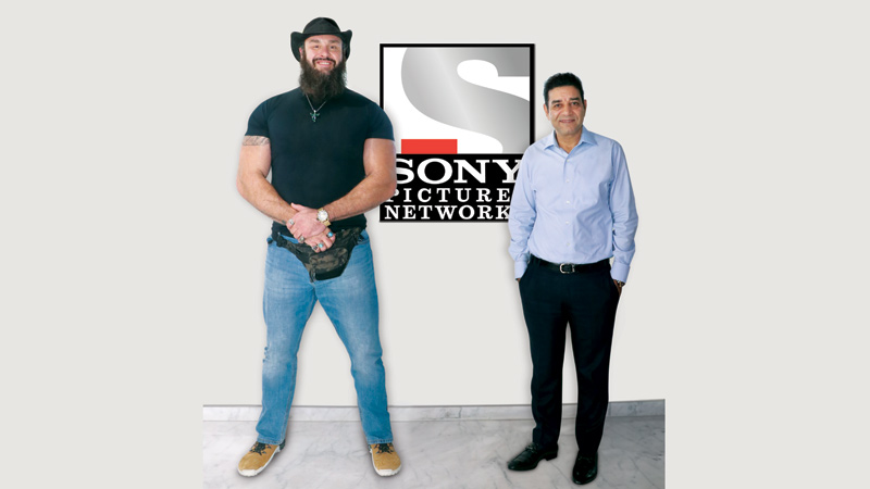 Braun Strowman Wraps India tour with Sony Sports Network