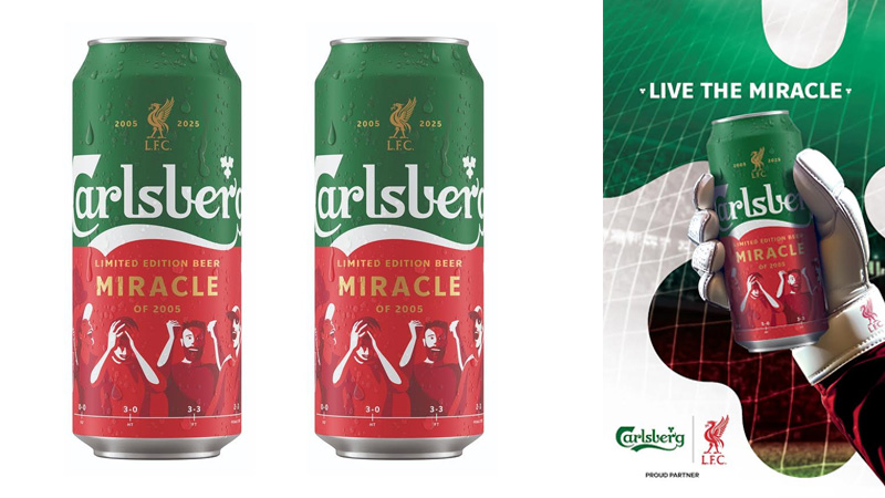 Carlsberg and Liverpool FC recreate a miracle
