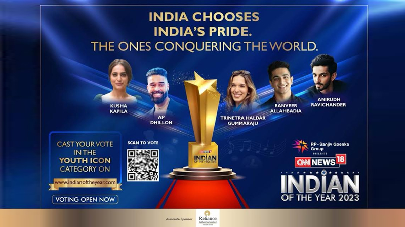 ‘CNN-News18 Indian of the Year 2023’ honours India’s brightest youth icons