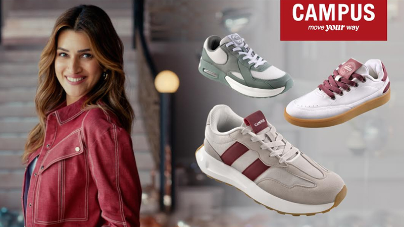 Sole Searching as Kriti Sanon Steps Up in Campus’ You Go Girl! Drive