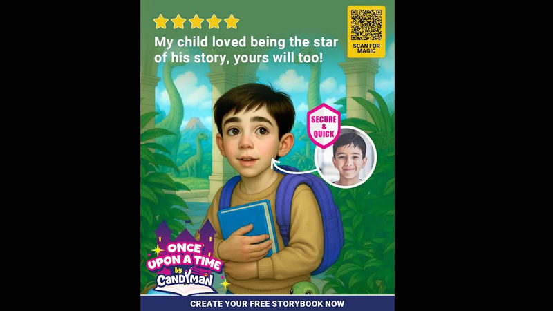 Candyman turns kids into storybook stars with ‘Once Upon a Time’