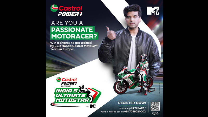 Castrol POWER1 presents India’s ULTIMATE Motostar on MTV