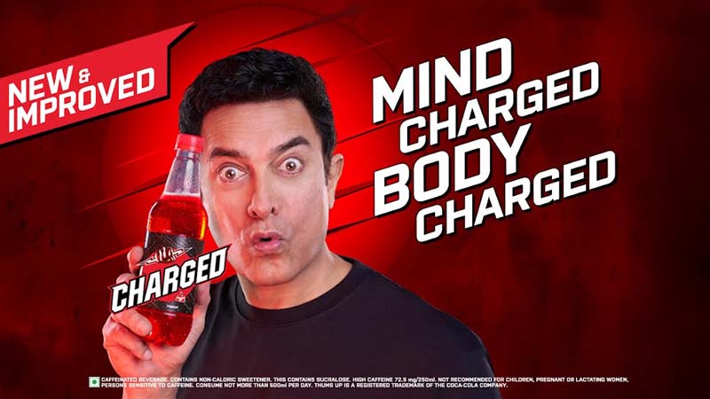 Charged by Thums Up unveils new campaign featuring Aamir Khan and Darsheel Safary